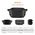 Torba fotograficzna K&F Concept Urban Wander Sling 12 l - czarna