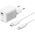 Deltaco DELTACO καλώδιο τροφοδοσίας USB sieninis įkroviklis, USB-C, PD 20 W, 1 m C - "Lightning" USBC-AC141 13413332 7333048048967