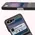 Bizon Case Angelo Samsung Galaxy Z Flip6 smoky with a black frame