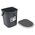 Branq Wiadro Toaleta 22l 1306 Kolor Szary BRANQ