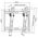 Cabletech Uchwyt ścienny LP34-22T 13'' - 42''