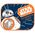 Zasłonki Star Wars BB8 - 44x35cm, 2 szt. uniwersalny