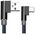 Kabel USB Aptel USB-A - USB-C 1 m Czarny (4347-uniw)