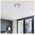 Lampa sufitowa ECpower ZD77A LAMPA SUFITOWA CHROM LED 105 DIOD 16W