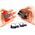 Sports Equipment RW19D BLOKADA ROWEROWA ZAPIĘCIE SZYFR STAL CZARNY