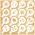 CreativeHome AG514B SZABLONY DO DEKORACJI KAWY WZORY 16 szt