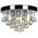 Lampa wisząca Aptel ZD78A LAMPA SUFITOWA WISZĄCA KRYSZTAŁY 3 PUNKTY
