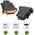 Adapter AV Aptel HDMI - DVI-D czarny (HD6)