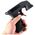 Aptel AG86B PISTOLET DO LAKIERU W SPRAYU AEROZOLU UNIWERSALNY czarny