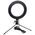 Lampa pierścieniowa Aptel  LED USB + Tripod barwa światła biała ZD67B