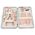 Aptel ZESTAW NARZĘDZI DO MANICURE PEDICURE 16 elementów + etui AG603G