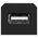 Orno Kostka z gniazdem USB do gniazda meblowego OR-GM-9011/B lub OR-GM-9015/B