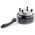 AMiO Rondel elektryczny z pokrywką do samochodu 18cm x 8cm 150w 12v