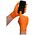 Mercator Medical Rękawice nitrylowe Mercator gogrip orange XL 50szt