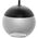 Lampa wisząca Orno LARA 1P, lampa wisząca, E27  max. 60W, czarna