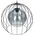 Lampa wisząca Orno DUNIA 500 1P, lampa wisząca, E27  max.15W, czarna