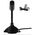 Mikrofon Aptel MINI MIKROFON USB A ze Statywem do Laptopa Notebooka PC czarny AK247