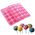 Aptel SILIKONOWA FORMA do Ciastek w Formie Lizaków Cake Pops x20 różowy AG893