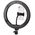 Lampa pierścieniowa Aptel LED RGB + Tripod + Pilot 210cm ZD67D