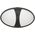 Kinkiet Orno Oprawa ogrodowa RUBIN ELIPTIC LED 8W, poziom