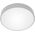 Lampa sufitowa Orno OVO plafon 6xE27, 6x24W, szara stal, klosz szklany matowy, IP20, ? 800