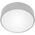 Lampa sufitowa Orno OVO plafon 2xE27, 2x24W, szara stal, klosz plastikowy matowy, IP54, ? 300