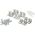 Orno Uchwyt do zawieszenia paneli LED 16 mm