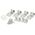 Orno Uchwyt do zawieszenia paneli LED 50 mm
