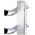 ATL AG988B Wieszak ścienny 60cm srebrny