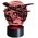 ATL ZD98D Lampka nocna samolot 3d led