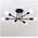 Lampa wisząca ATL ZD74N Lampa sufitowa wisząca loft 6       ramion