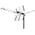 Antena RTV Blow Antena DVB-T BLOW ATD32S VHF/UHF MUX8 pasywna zewnętrzna