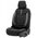 AMiO Komplet pokrowców na fotele samochodowe OTOM LIMITED 101 BLACK/RED 3-ZIP