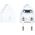 Blow 98-152# Wtyczka wt-1 pr płaska 6a biała