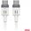 Kabel USB AMiO Kabel do ładowania usb-c - usb-c 60w 100cm fulllink amio-03908