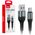 Kabel USB AMiO Kabel do ładowania usb-a - usb-c 3a 200cm fulllink amio-03912