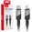 Kabel USB AMiO Kabel do ładowania usb-c - iphone lightning 20w 100cm amio-03928