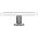 Kinkiet Orno NORTES LED 5W, lampa nad lustro, 320lm, 4000K, dł. 30 cm, plastik, srebrna