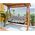 AIO FACTORY Zestaw ogrodowy szary 100x60x50cm + 2 poduszki 42x42 cm