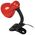 Lampka biurkowa Blow 44-148# Lampka biurkowa lb-08 z klipsem czerwona
