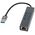 Karta sieciowa Blow 86-064# Karta sieciowa usb-c rj45+3xusb kabel k-06