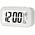 ATL AK240C Cyfrowy budzik white led biały