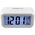 ATL AK240C Cyfrowy budzik white led biały