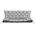 AIO FACTORY ZESTAW OGRODOWY 150x60x50CM + 2 PODUSZKI 42X42 CM JASNOSZARY