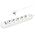Blow 98-231# Przedłużacz sieciowy ps-550 5-gniazd 3xusb 5m biały 2x1mm