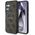 Etui Guess Leather 4G Colored Ring        Classic Logo MagSafe Samsung Galaxy S25 brązowy