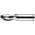 Frez węglikowy Baildon DIN 6527 L FWP2L 18 mm, VHM TiAlN, Z2, 92-26 mm