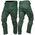 Spodnie robocze OUTDOOR, typu jogger, zielone, rozmiar S