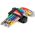 Klucze torx krótkie zestaw 9 szt. s2 amio-04300
