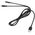 Kabel wtyk USB A - wtyk USB C/ wtyk lightningh (2w1) 1m